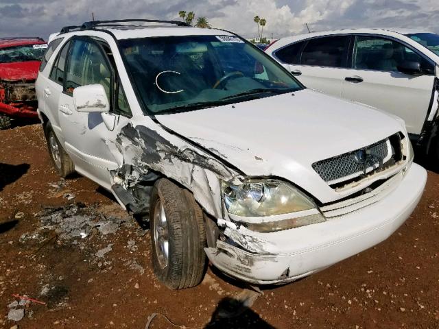 JTJHF10U420274988 - 2002 LEXUS RX 300 WHITE photo 1