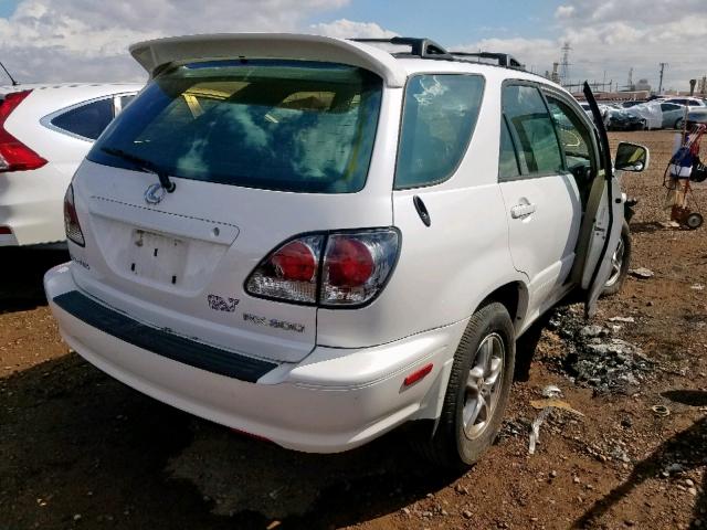 JTJHF10U420274988 - 2002 LEXUS RX 300 WHITE photo 4