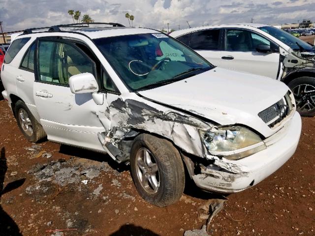 JTJHF10U420274988 - 2002 LEXUS RX 300 WHITE photo 9