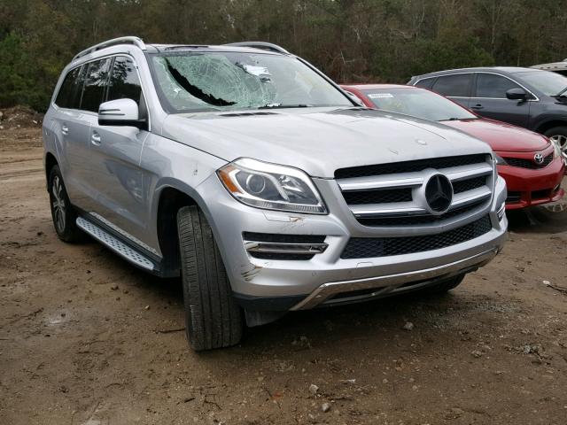 4JGDF7CE7EA424224 - 2014 MERCEDES-BENZ GL 450 4MA SILVER photo 1