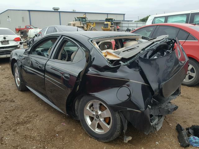 2G2WS542151164094 - 2005 PONTIAC GRAND PRIX BLACK photo 3