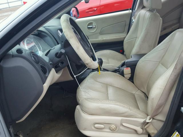 2G2WS542151164094 - 2005 PONTIAC GRAND PRIX BLACK photo 5