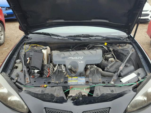 2G2WS542151164094 - 2005 PONTIAC GRAND PRIX BLACK photo 7