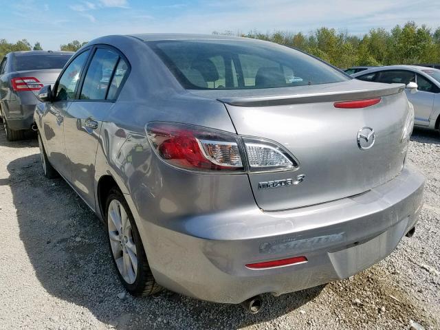 JM1BL1S59A1100835 - 2010 MAZDA 3 S SILVER photo 3