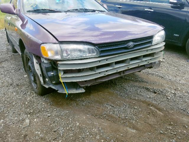 JF1GF2558RH840089 - 1994 SUBARU IMPREZA LS PURPLE photo 9