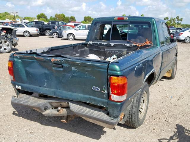 1FTYR14V1XPA96534 - 1999 FORD RANGER SUP GREEN photo 4