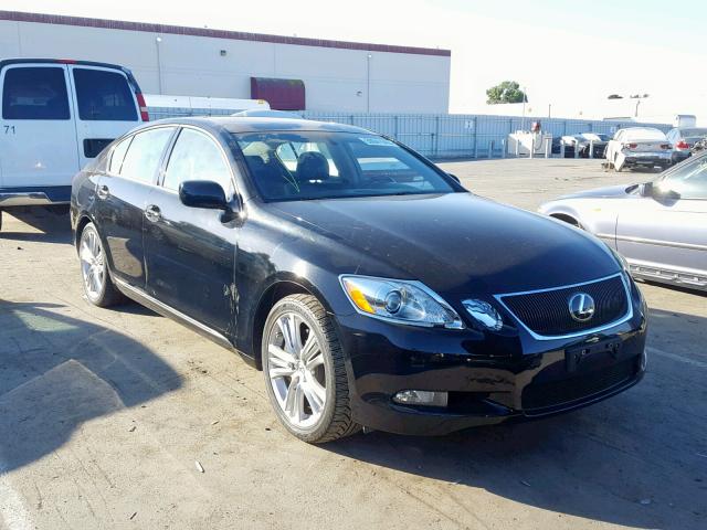 JTHBC96S775002496 - 2007 LEXUS GS 450H BLACK photo 1