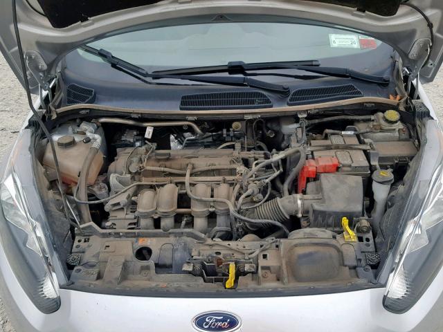 3FADP4TJ8GM169804 - 2016 FORD FIESTA S SILVER photo 7