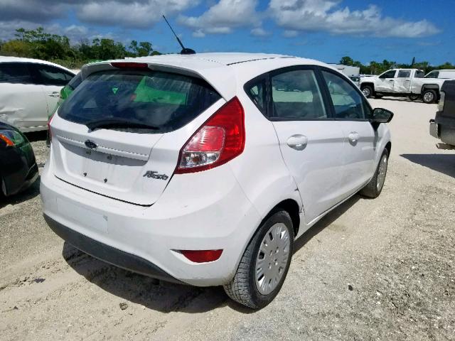 3FADP4TJ5GM169713 - 2016 FORD FIESTA S WHITE photo 4