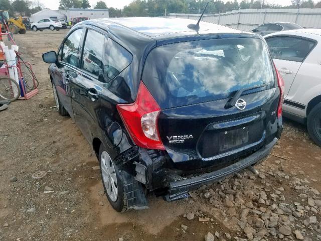 3N1CE2CP8JL359073 - 2018 NISSAN VERSA NOTE BLACK photo 3