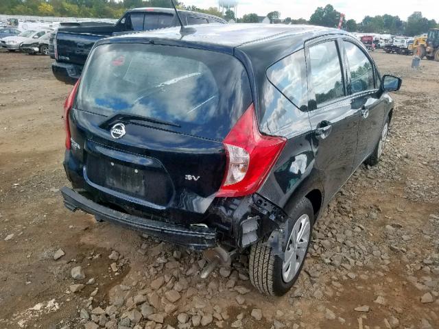 3N1CE2CP8JL359073 - 2018 NISSAN VERSA NOTE BLACK photo 4