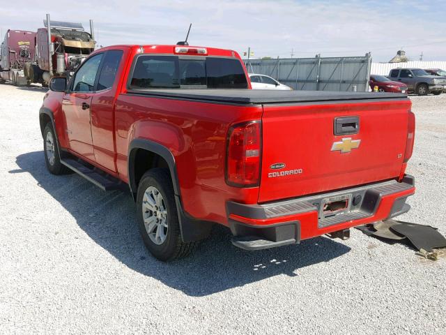 1GCHSCEA4G1141979 - 2016 CHEVROLET COLORADO L RED photo 3