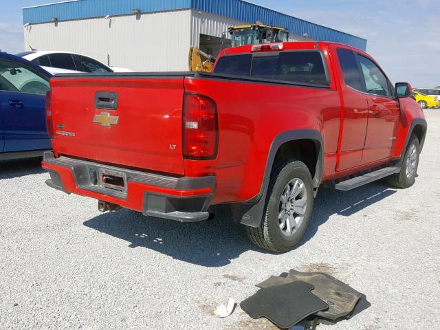 1GCHSCEA4G1141979 - 2016 CHEVROLET COLORADO L RED photo 4