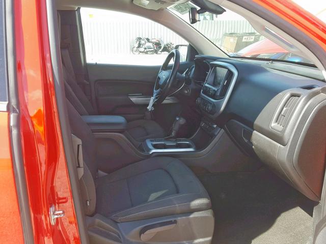 1GCHSCEA4G1141979 - 2016 CHEVROLET COLORADO L RED photo 5