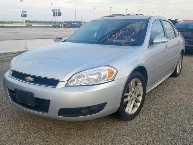 2G1WC5E32C1281575 - 2012 CHEVROLET IMPALA LTZ SILVER photo 2