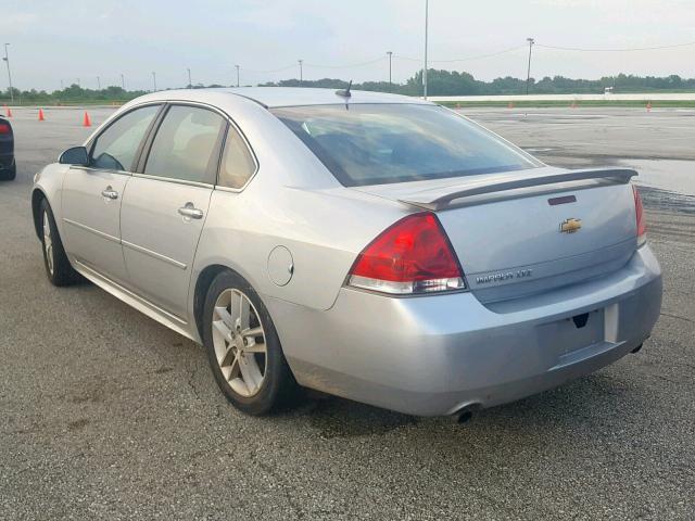 2G1WC5E32C1281575 - 2012 CHEVROLET IMPALA LTZ SILVER photo 3