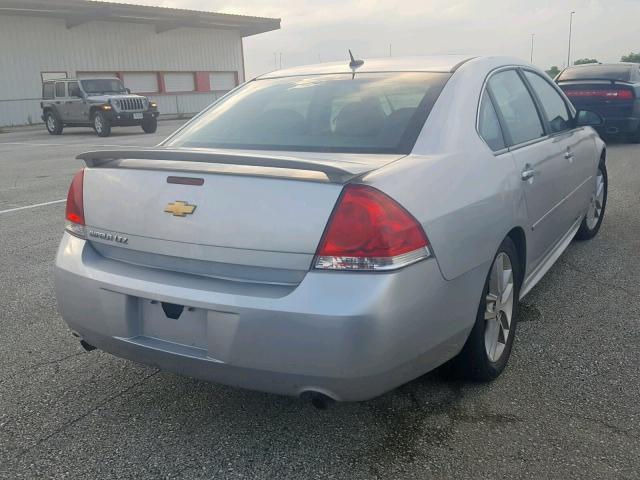 2G1WC5E32C1281575 - 2012 CHEVROLET IMPALA LTZ SILVER photo 4