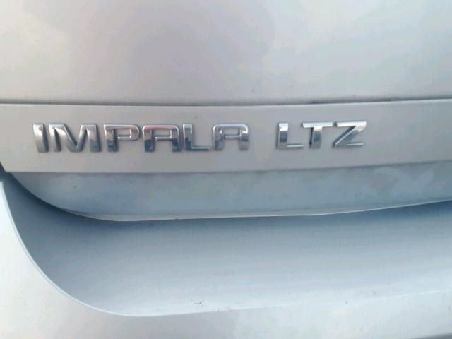 2G1WC5E32C1281575 - 2012 CHEVROLET IMPALA LTZ SILVER photo 9