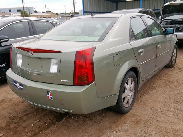 1G6DP567750175466 - 2005 CADILLAC CTS HI FEA GREEN photo 4