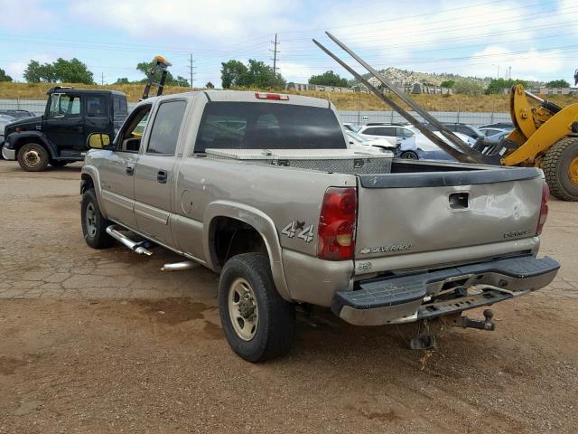 1GCHK23163F167896 - 2003 CHEVROLET SILVERADO GOLD photo 3