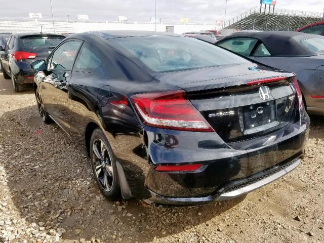 2HGFG3B80EH522514 - 2014 HONDA CIVIC EX BLACK photo 3