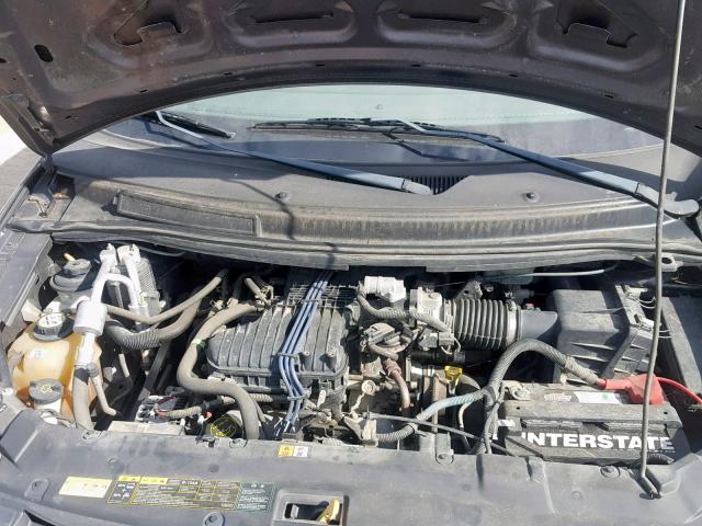 2FMZA50635BA46476 - 2005 FORD FREESTAR S GRAY photo 7