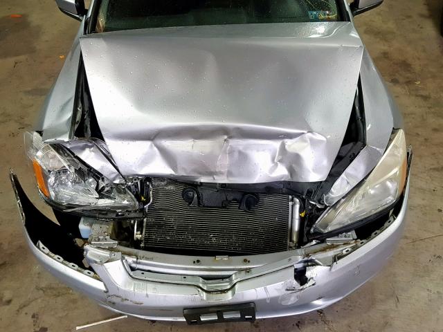 1HGCM566X4A058113 - 2004 HONDA ACCORD EX SILVER photo 7