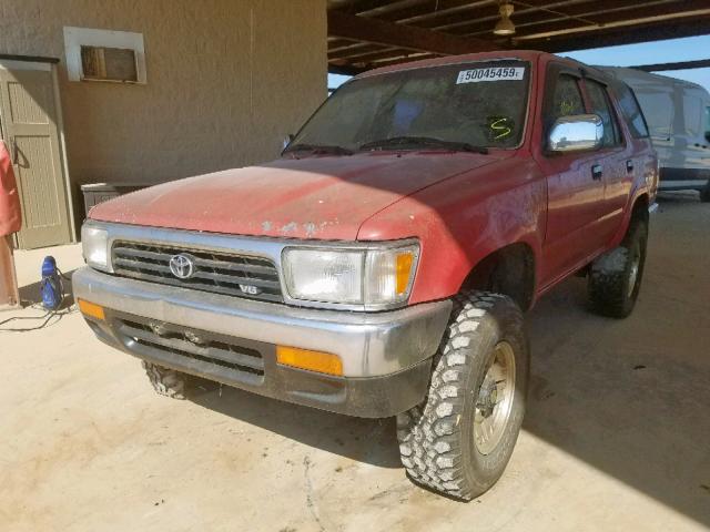 JT3VN39W1S0217497 - 1995 TOYOTA 4RUNNER VN RED photo 2