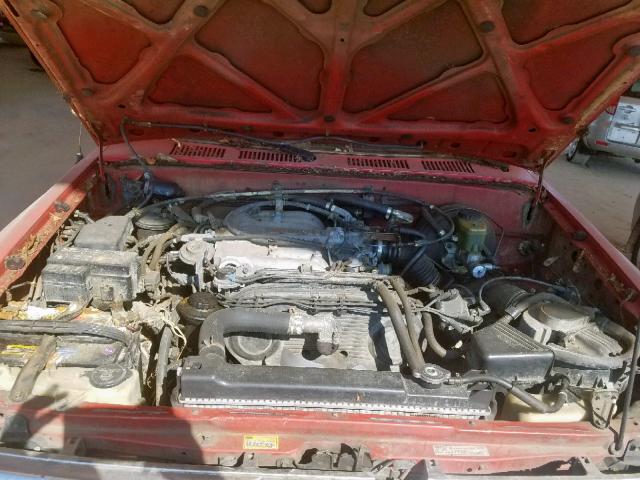 JT3VN39W1S0217497 - 1995 TOYOTA 4RUNNER VN RED photo 7