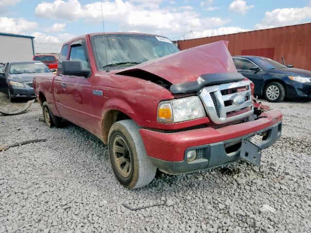 1FTYR44U37PA33072 - 2007 FORD RANGER SUP BURGUNDY photo 1