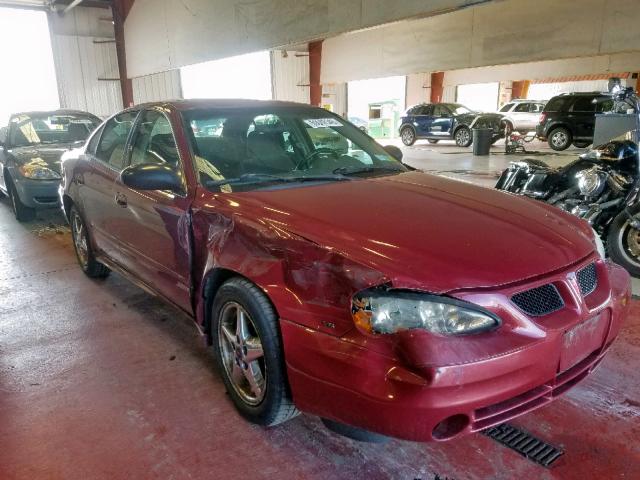 1G2NF52E94M603185 - 2004 PONTIAC GRAND AM S MAROON photo 1
