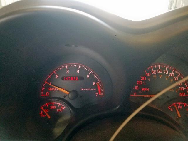 1G2NF52E94M603185 - 2004 PONTIAC GRAND AM S MAROON photo 8