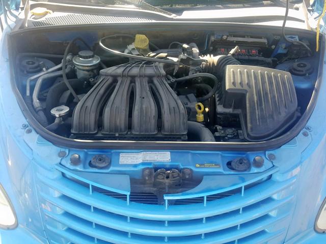 3A8FY48B38T163152 - 2008 CHRYSLER PT CRUISER BLUE photo 7