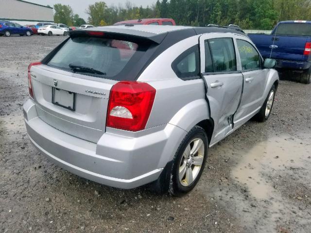 1C3CDWDA5CD536399 - 2012 DODGE CALIBER SX SILVER photo 4