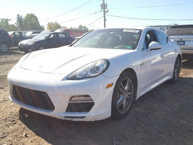 WP0AB2A7XAL064696 - 2010 PORSCHE PANAMERA S WHITE photo 2