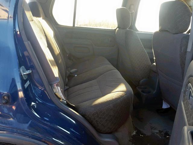 5N1ED28T91C525719 - 2001 NISSAN XTERRA XE BLUE photo 6