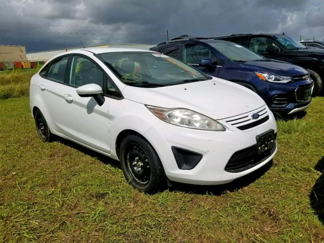 3FADP4AJ1DM136772 - 2013 FORD FIESTA S WHITE photo 1