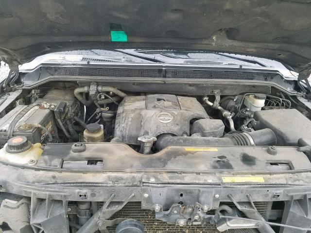 5N1BA08C38N600963 - 2008 NISSAN ARMADA SE GRAY photo 7