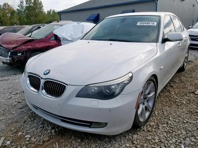 WBANW13559C160157 - 2009 BMW 535 I WHITE photo 2