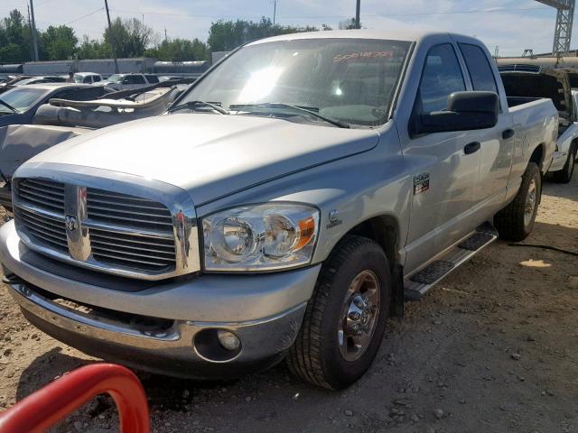 3D7KR28A48G176246 - 2008 DODGE RAM 2500 S Արծաթագույն լուսանկար 2