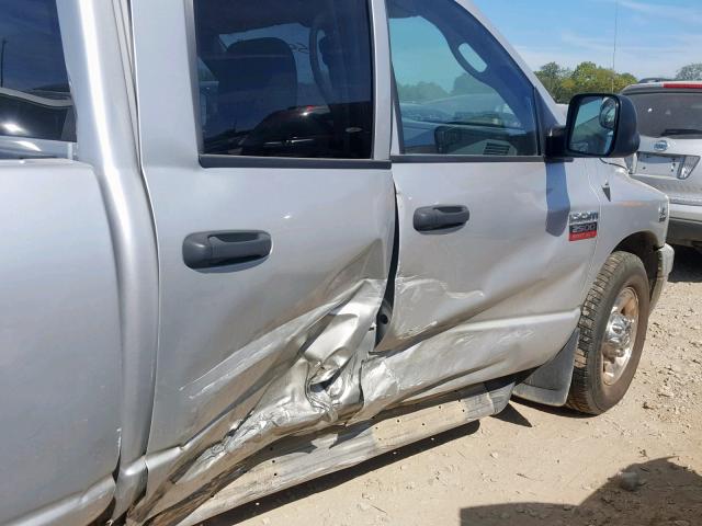 3D7KR28A48G176246 - 2008 DODGE RAM 2500 S Արծաթագույն լուսանկար 9