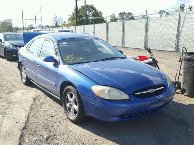 1FAFP55U43A182787 - 2003 FORD TAURUS SES BLUE photo 1