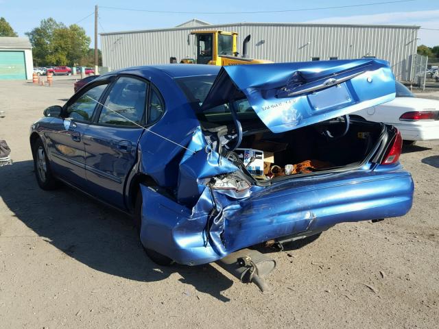 1FAFP55U43A182787 - 2003 FORD TAURUS SES BLUE photo 3