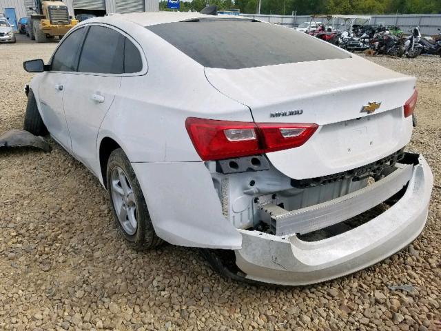 1G1ZB5ST7GF242452 - 2016 CHEVROLET MALIBU LS WHITE photo 3