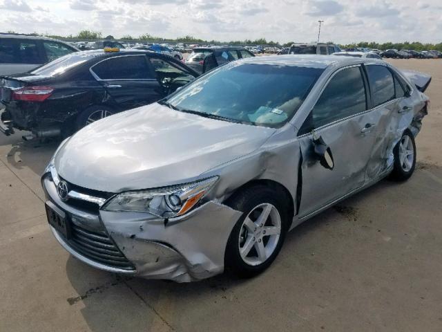 4T4BF1FK8GR576445 - 2016 TOYOTA CAMRY LE GRAY photo 2