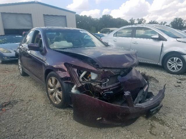 5KBCP3F87AB012299 - 2010 HONDA ACCORD EXL MAROON photo 1