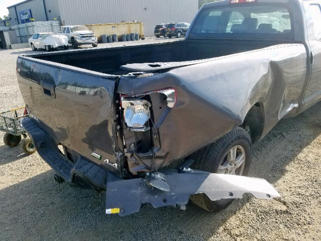 5TFCW5F13BX011786 - 2011 TOYOTA TUNDRA DOU GRAY photo 9