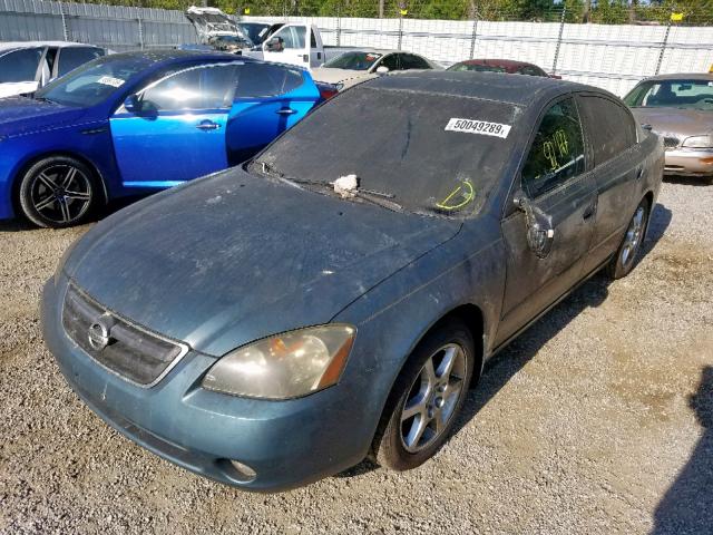 1N4BL11D22C160735 - 2002 NISSAN ALTIMA SE TEAL photo 2