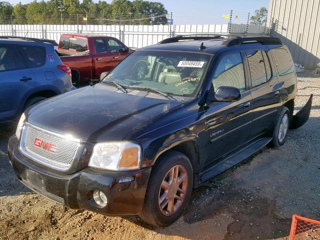 1GKET66M666135648 - 2006 GMC ENVOY DENA BLACK photo 2