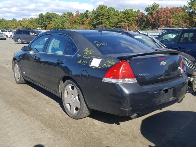 2G1WD58C969143871 - 2006 CHEVROLET IMPALA SUP 黑色 照片 3